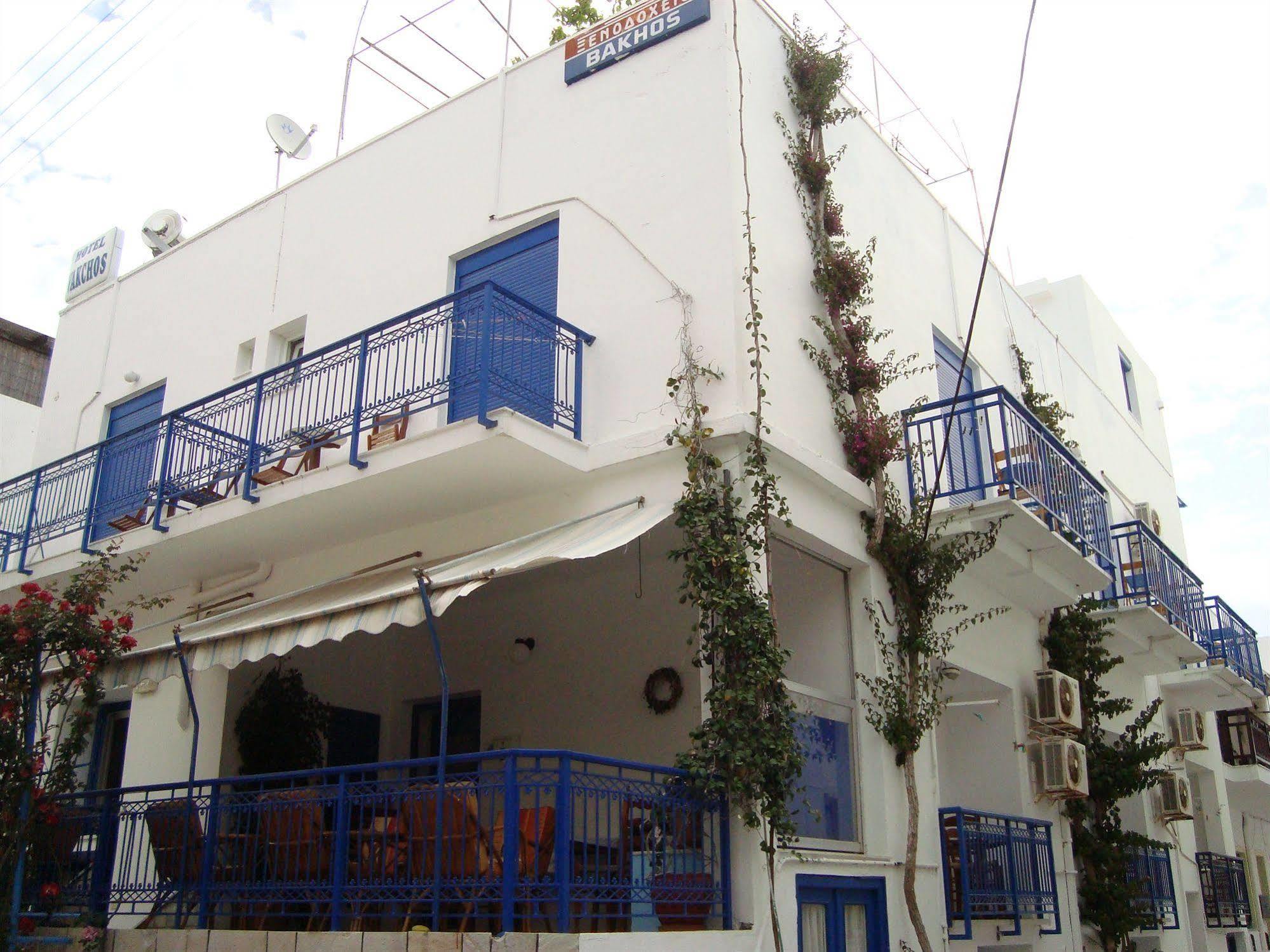 Hotel Vakhos Naxos City Exterior foto